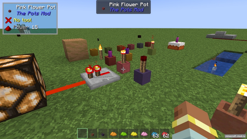 Мод The Flower Pot Extension для Minecraft 1.20.6, 1.20.4, 1.20.2,  ...