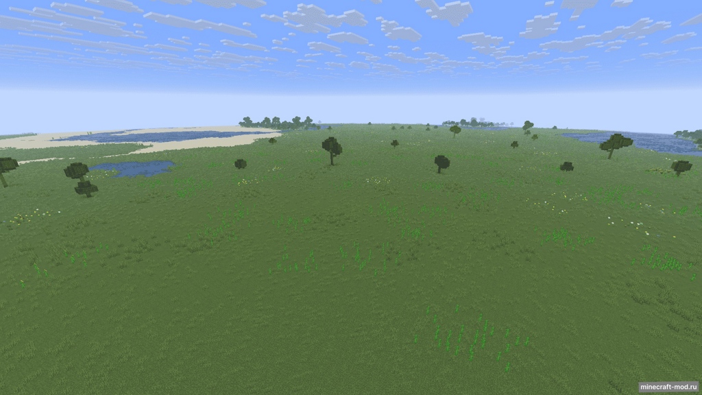 Мод Superflat Biome Extension для Minecraft 1.21.6