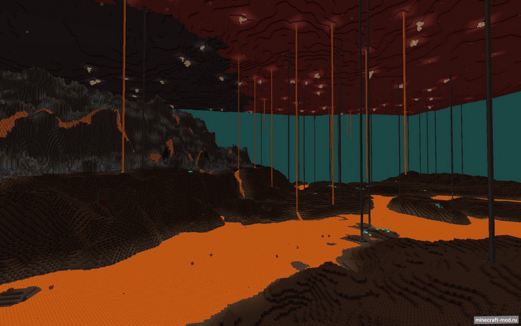 Мод Atmospheric Nether для Minecraft 1.21.6, 1.21.5, 1.21.4,  ...