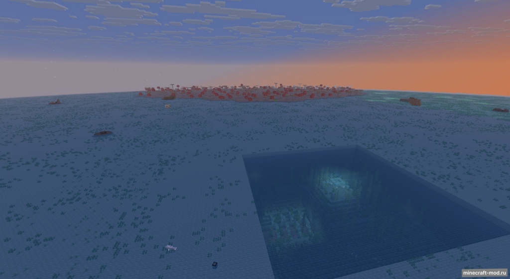 Мод Superflat Biome Extension для Minecraft 1.21.6