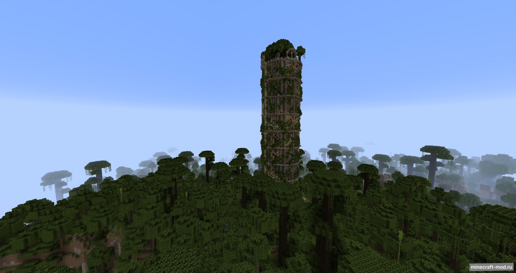 Мод BrassAmberBattleTowers для Minecraft 1.18.2, 1.18.1, 1.16.5