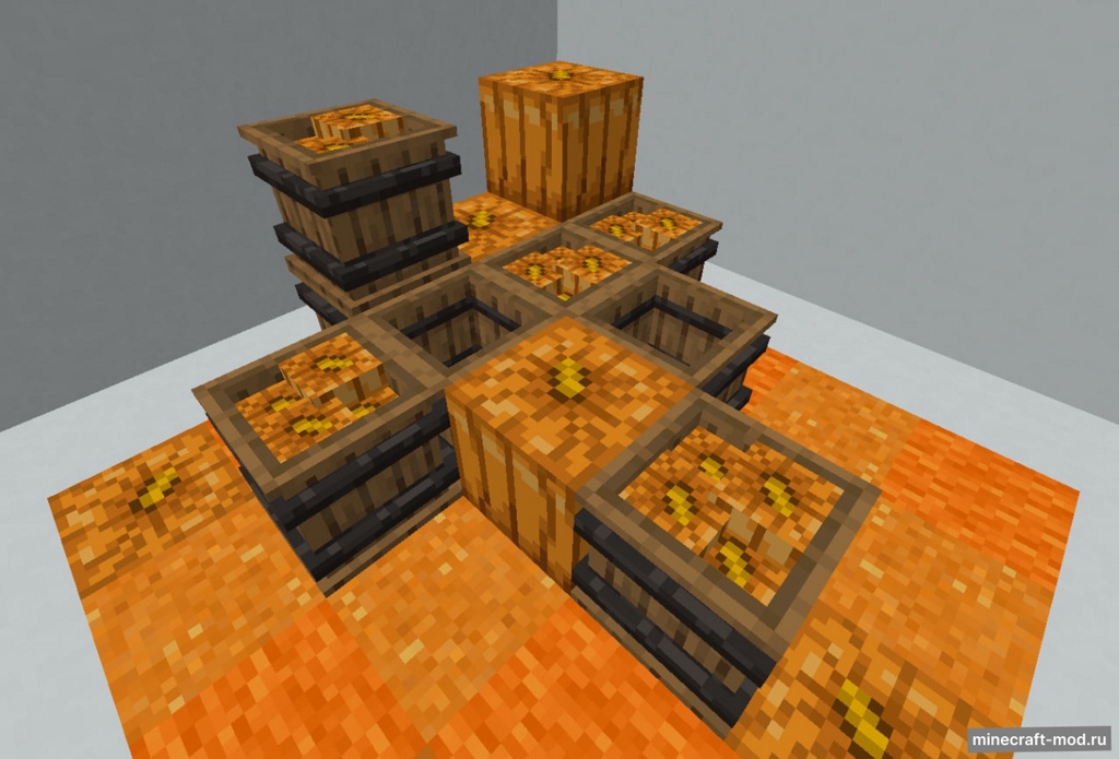 Мод Mo'Barrels для Minecraft 1.19.2