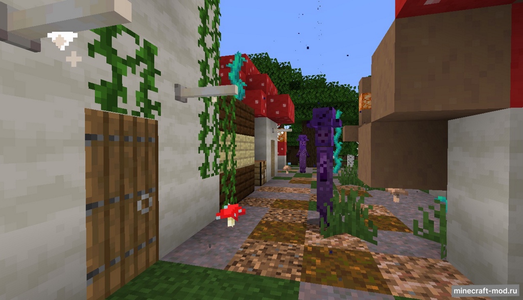 Мод Shroom Dealers! для Minecraft 1.20.6, 1.20.4, 1.20.1,  ...