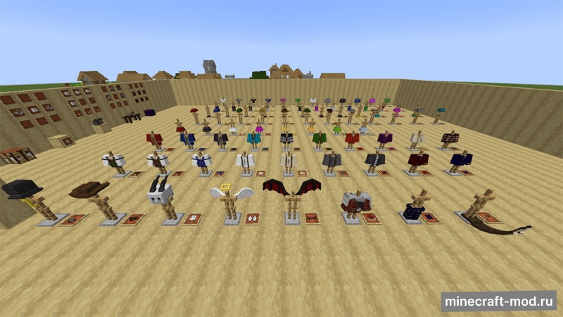 Мод Semji Clothing для Minecraft 1.21.1