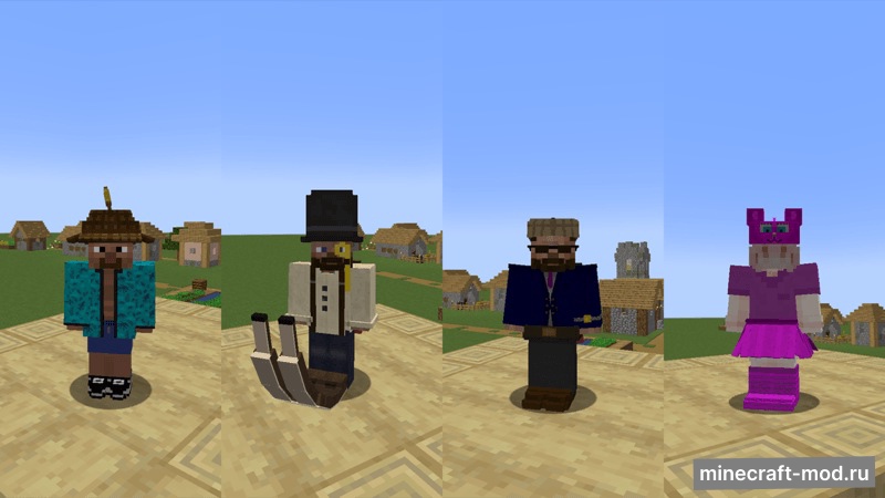 Мод Semji Clothing для Minecraft 1.21.1