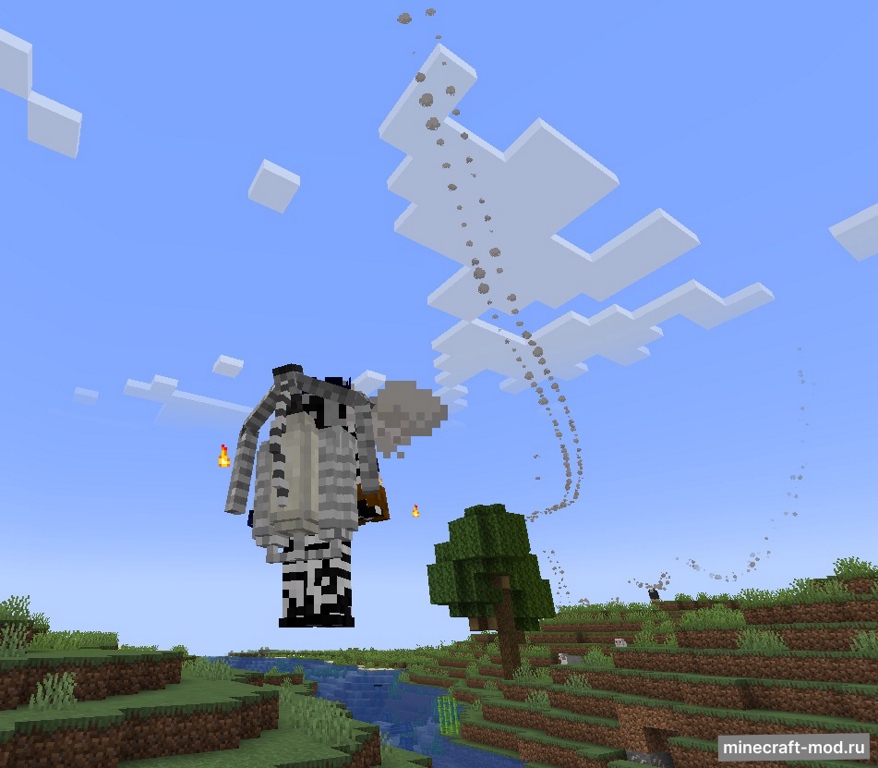 Мод VK's Jetpack для Minecraft 1.21.4, 1.20.1