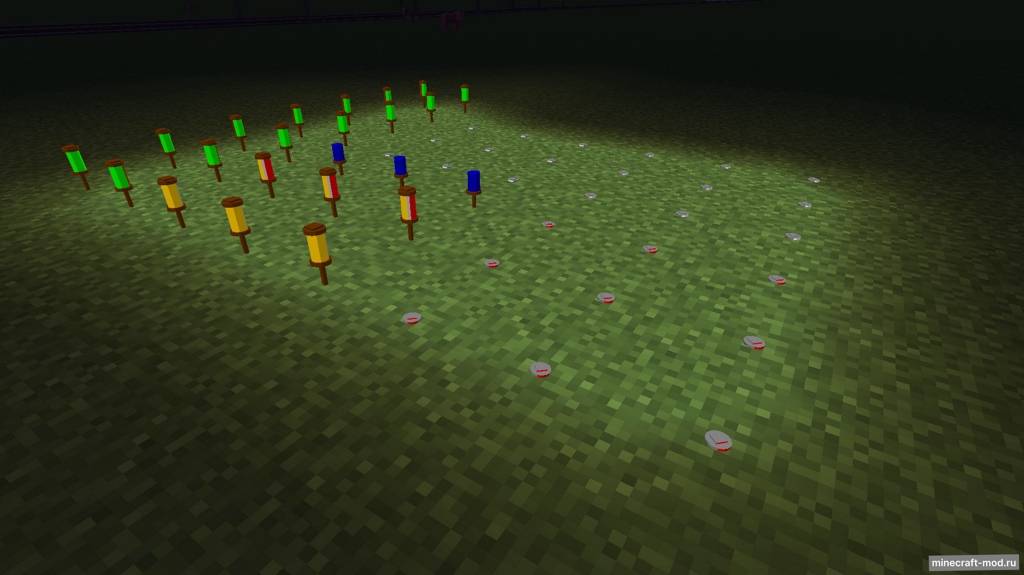 Мод Airfield Lighting для Minecraft 1.20.1, 1.19.2, 1.16.5