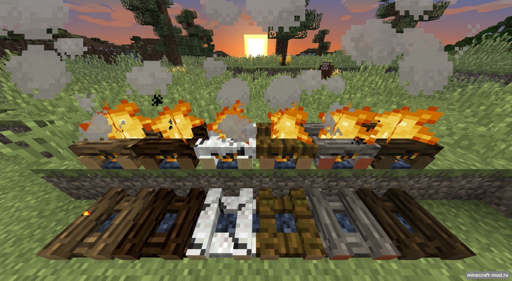 Мод Campfire для Minecraft 1.12.2