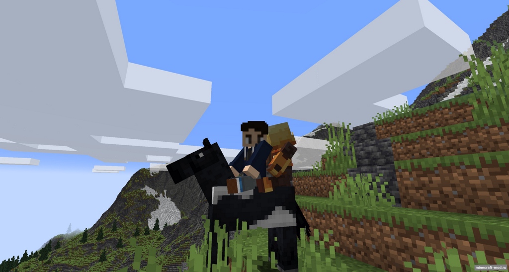 Мод Riding Partners для Minecraft 1.21, 1.19.3, 1.19.2,  ...