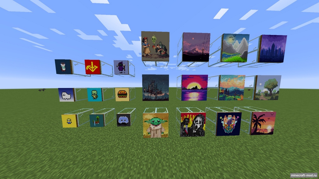 Мод RusmayARTs для Minecraft 1.16.5