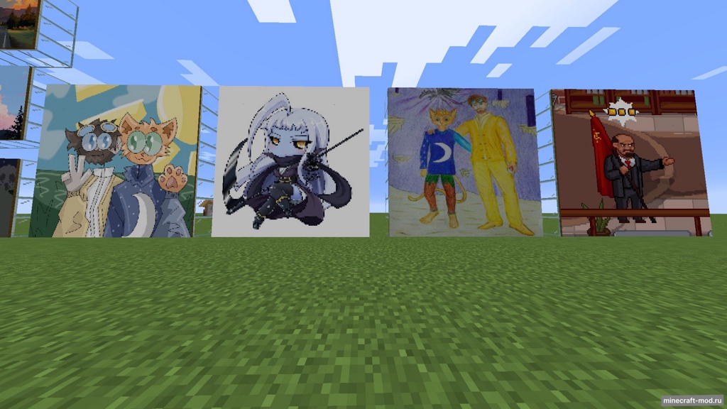 Мод RusmayARTs для Minecraft 1.16.5