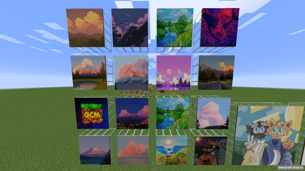 Мод RusmayARTs для Minecraft 1.16.5