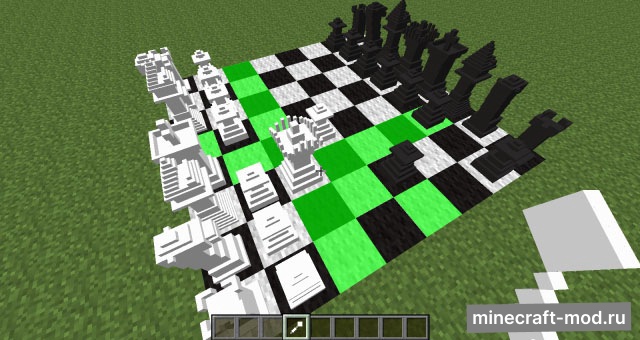 Мод MineChess для Minecraft 1.8, 1.7.10, 1.7.2,  ...