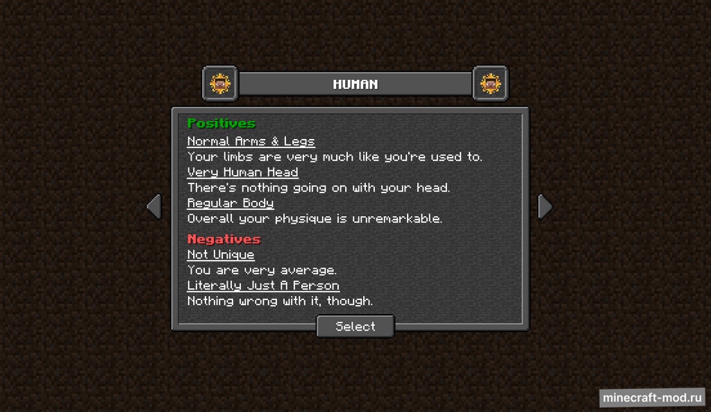 Мод Fantasia RPG Races для Minecraft 1.16.5