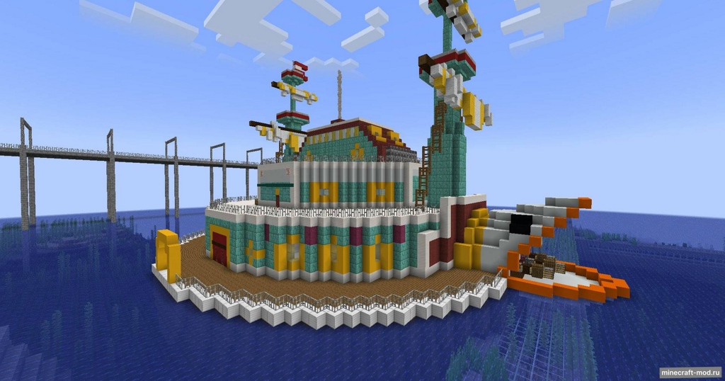 Мод Mine Piece для Minecraft 1.20.1, 1.16.5