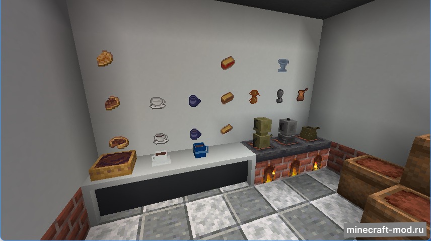 Мод Coffee Delight для Minecraft 1.20.1, 1.19.2, 1.18.2