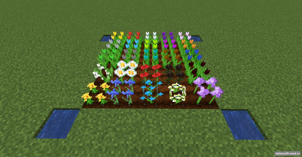 Мод FlowerCrops для Minecraft 1.20.1, 1.19.2, 1.18.2,  ...