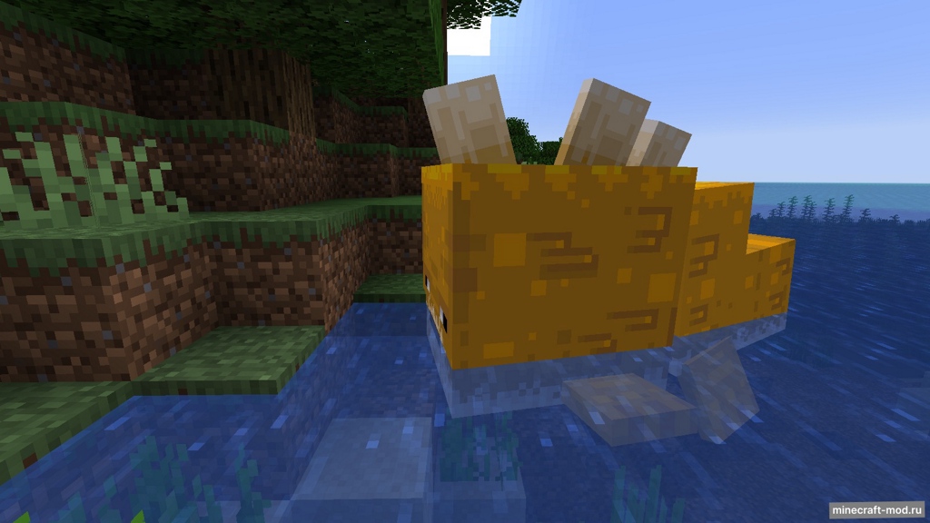 Мод Bufferfish для Minecraft 1.19.2, 1.16.5