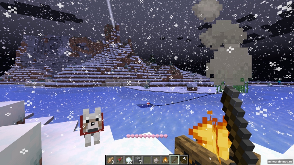 Мод Stressful Sanity для Minecraft 1.19.2