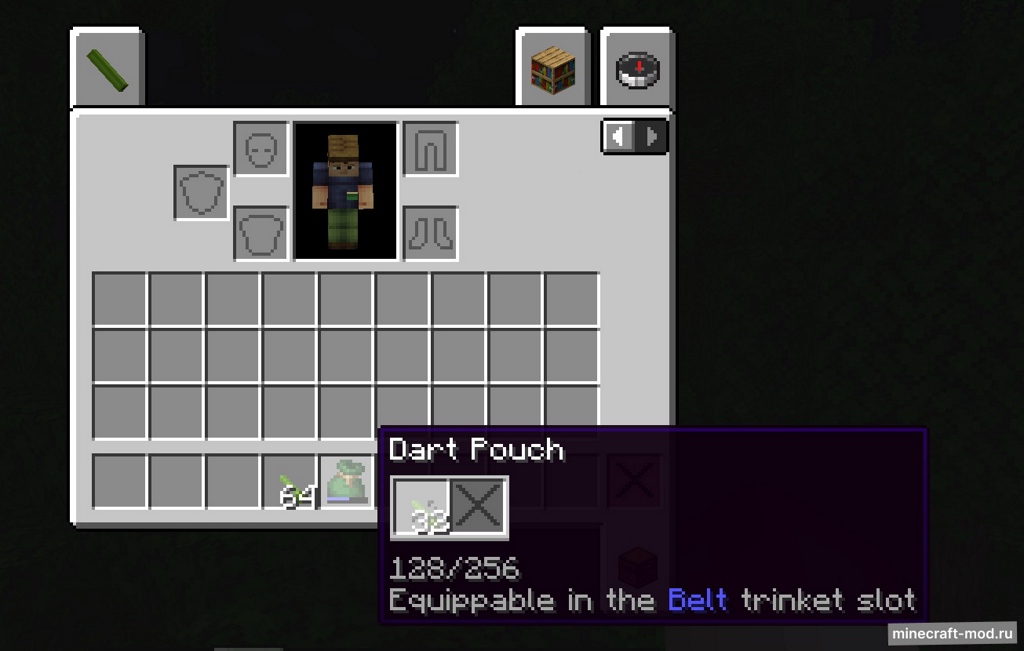 Мод Blowguns для Minecraft 1.20.1