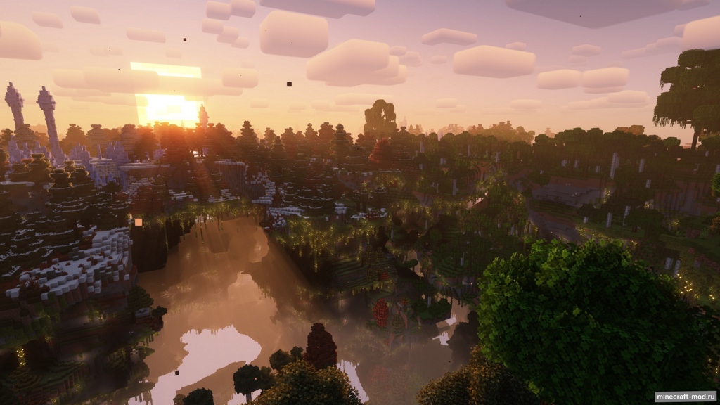 Мод Stratospherical Expansion для Minecraft 1.20.1, 1.20, 1.18.2