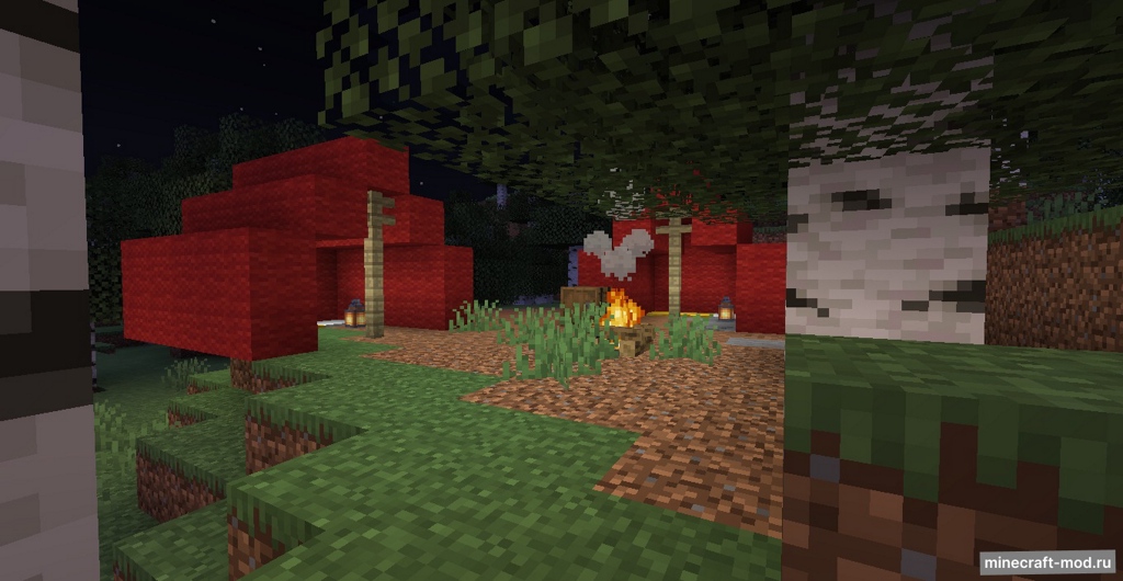 Мод Ben's Abandoned Camps для Minecraft 1.19.2
