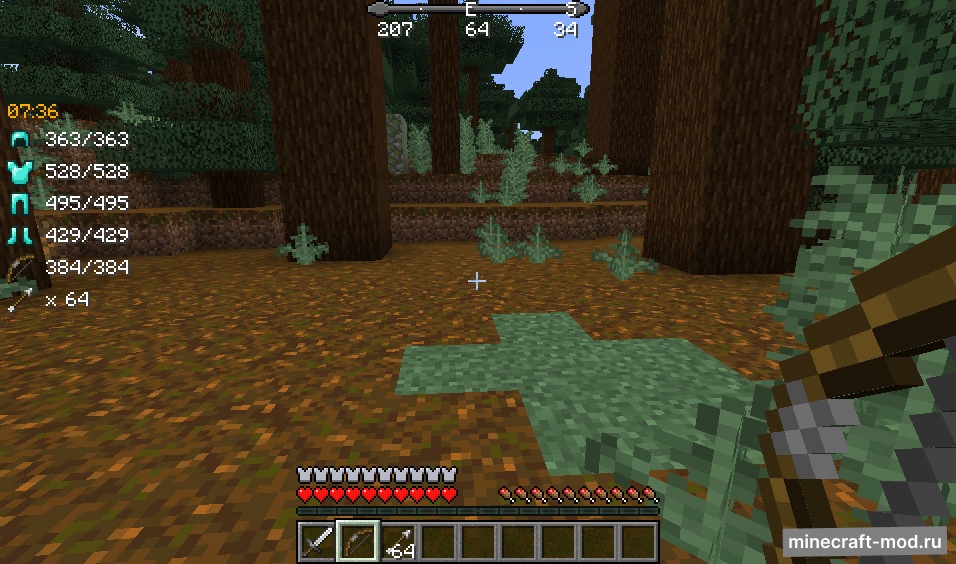 Мод RPG-Hud для Minecraft 1.21.4, 1.21.1, 1.20.6,  ...