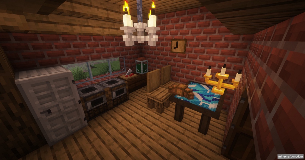 Мод Immersive Furniture для Minecraft 1.20.1