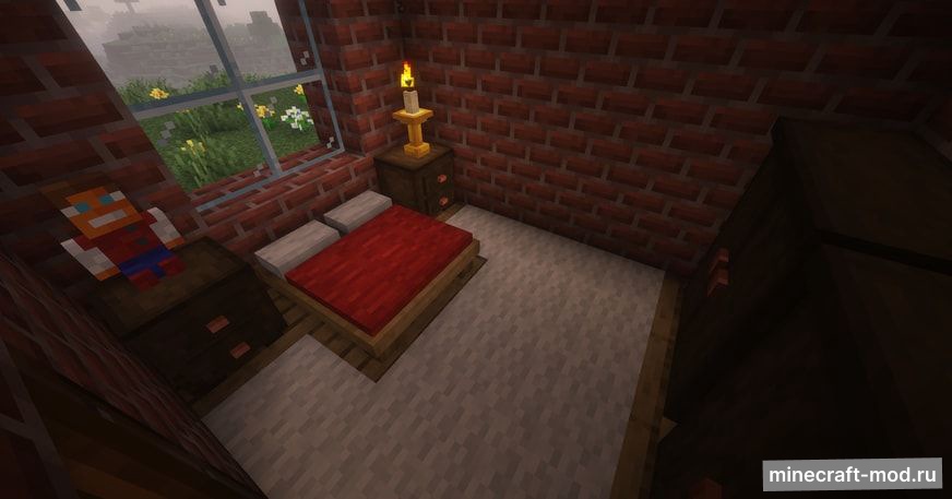 Мод Immersive Furniture для Minecraft 1.20.1