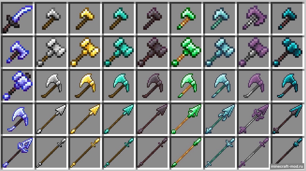 Мод L2 Weaponry для Minecraft 1.21.1, 1.21, 1.20.1,  ...