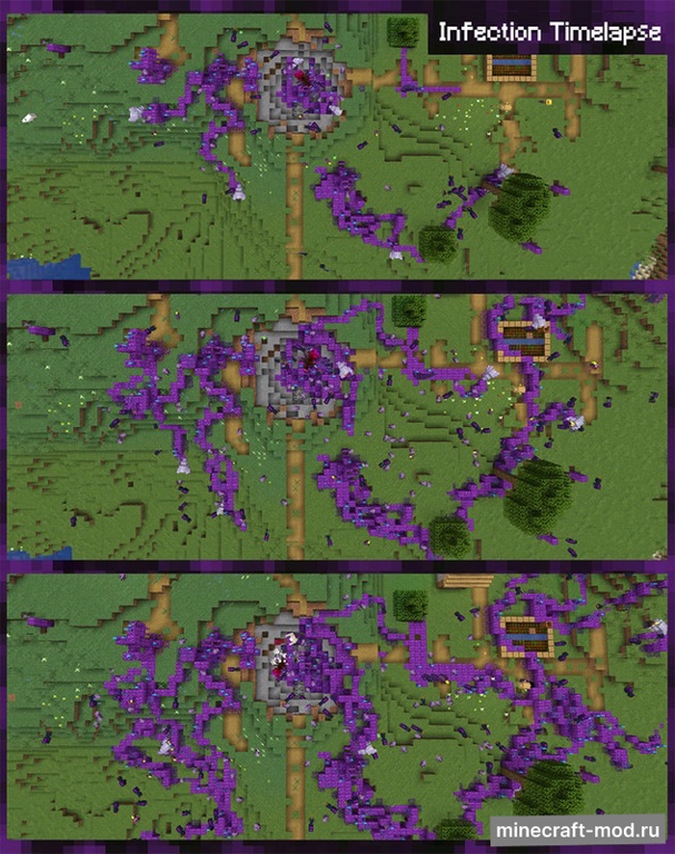 Мод Infectum для Minecraft 1.19.2, 1.18.2