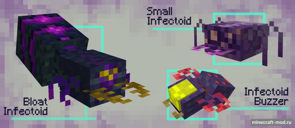 Мод Infectum для Minecraft 1.19.2, 1.18.2