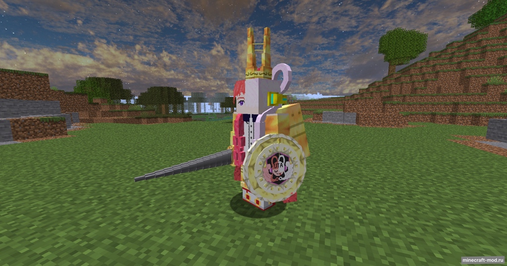 Мод Mine Piece для Minecraft 1.20.1, 1.16.5