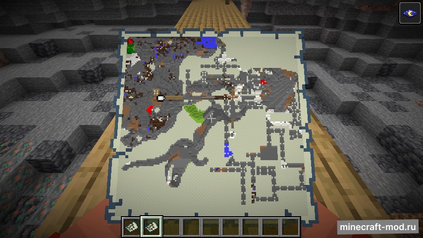 Мод Cave Survey для Minecraft 1.20.1, 1.20, 1.19.4