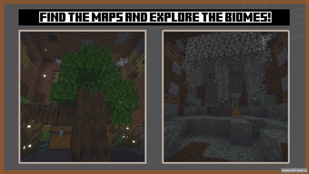 Мод Hopo Better Mineshaft для Minecraft 1.21.6, 1.21.5, 1.21.4,  ...