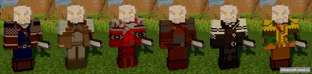 Мод WitcherCraft для Minecraft 1.20.1, 1.19.2, 1.18.2,  ...