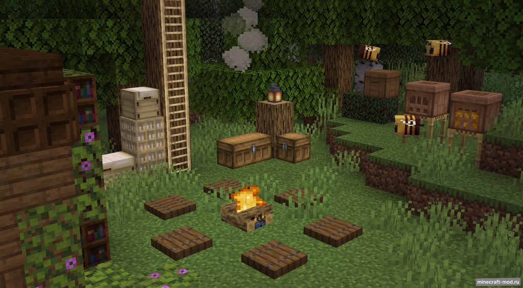 Мод Woodworks для Minecraft 1.20.1, 1.19.2, 1.18.2