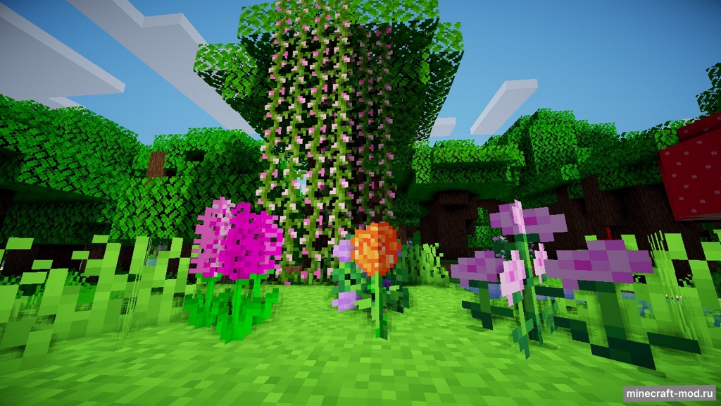 Мод Flower Breeding: Replanted для Minecraft 1.20.4, 1.20.3, 1.20.2,  ...