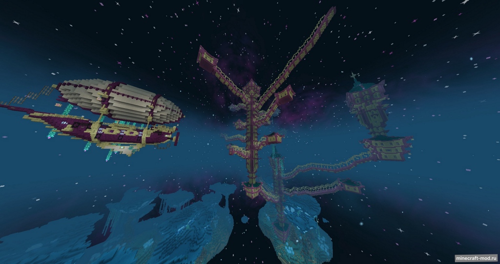 Мод Bigger Better End Cities для Minecraft 1.21, 1.20.4, 1.20.3,  ...