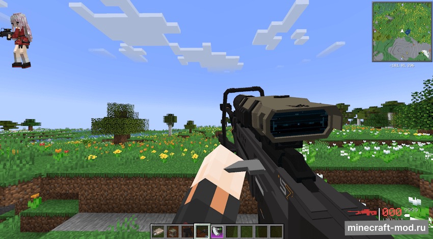 Мод Halo Weapon Pack for TACZ для Minecraft 1.20.1