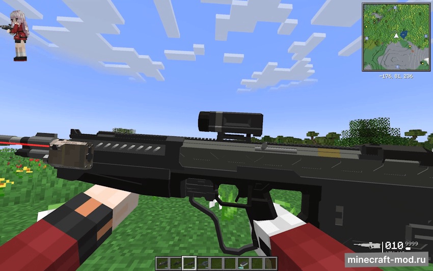 Мод Halo Weapon Pack for TACZ для Minecraft 1.20.1