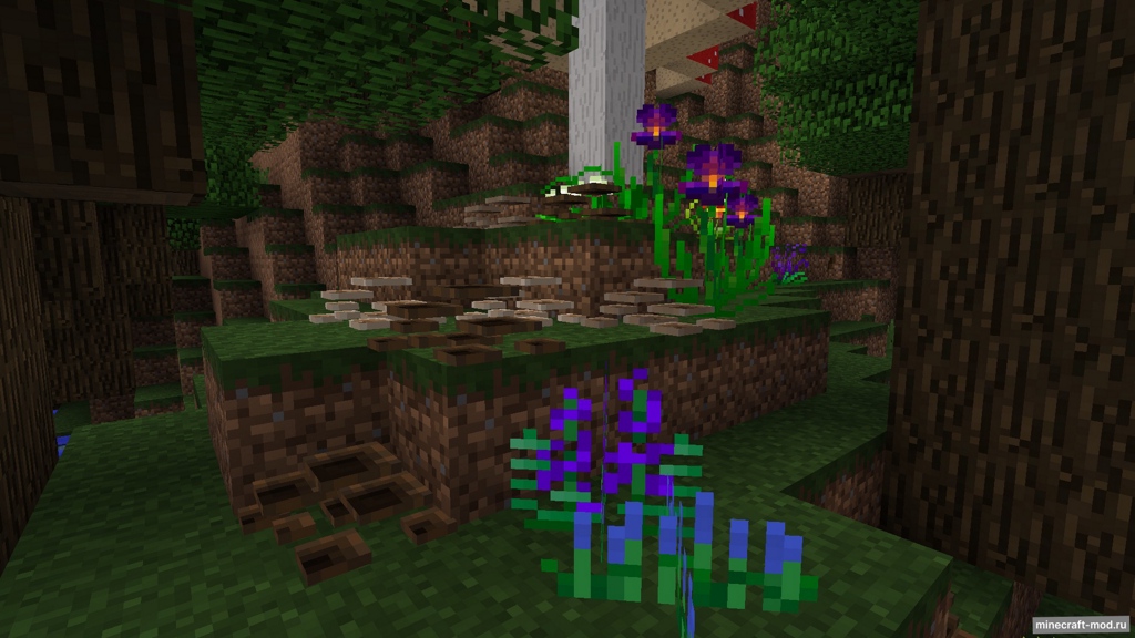 Мод Ferdinand's Flowers для Minecraft 1.21.8, 1.21.6, 1.21.1,  ...