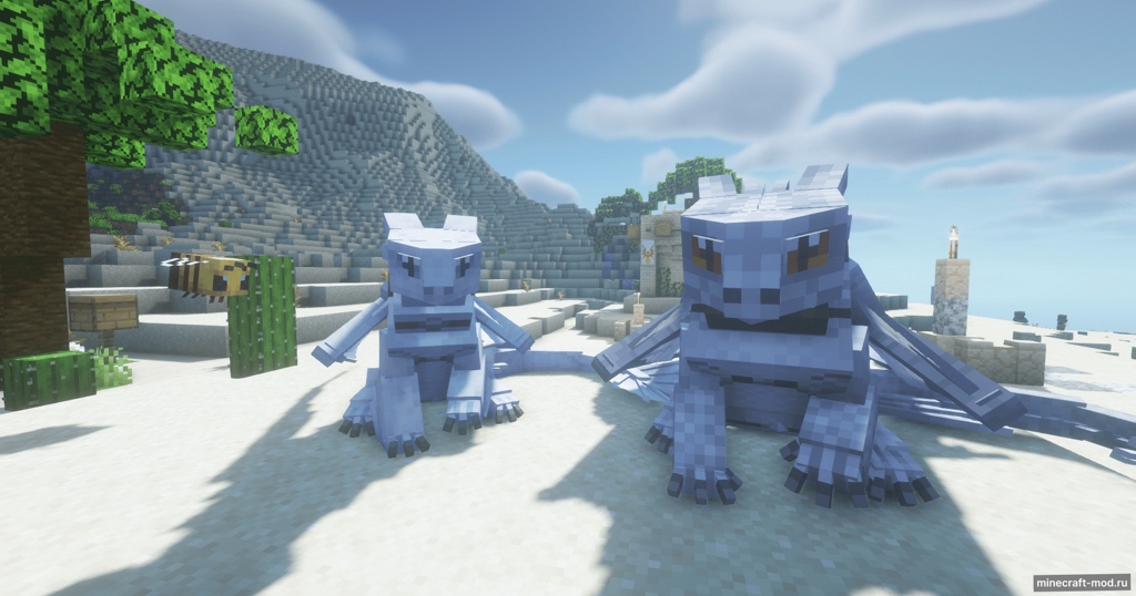 Мод Isle of Berk для Minecraft 1.18.2