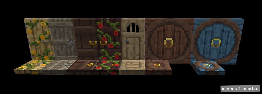 Мод Colorful Azaleas для Minecraft 1.20.6, 1.20.5, 1.20.4,  ...