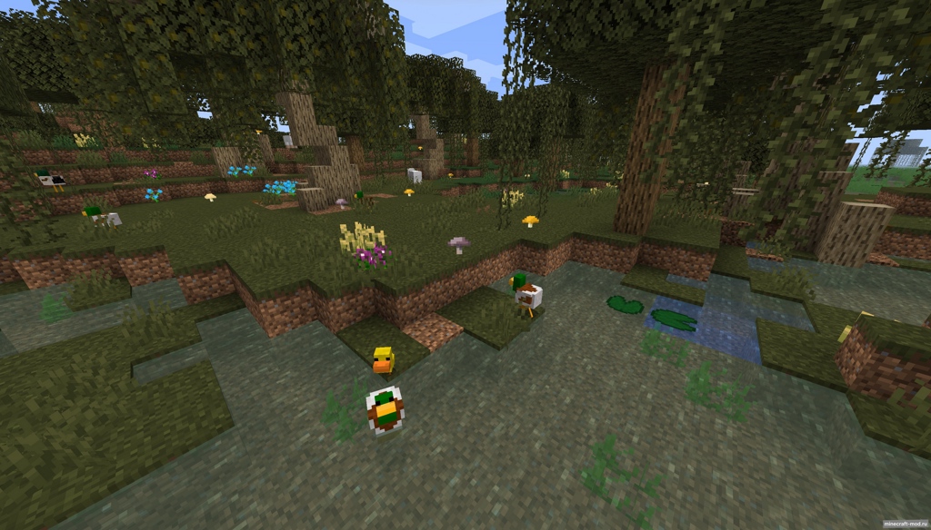 Мод Better Default Biomes для Minecraft 1.20.2, 1.20.1, 1.19.4,  ...