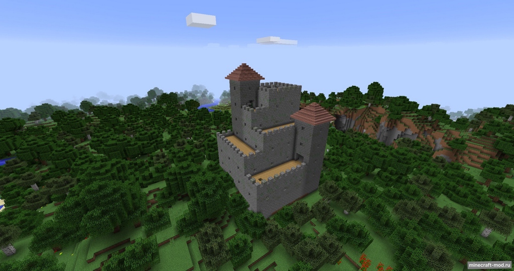 Мод Castle Dungeons для Minecraft 1.20, 1.19.4, 1.19.3,  ...