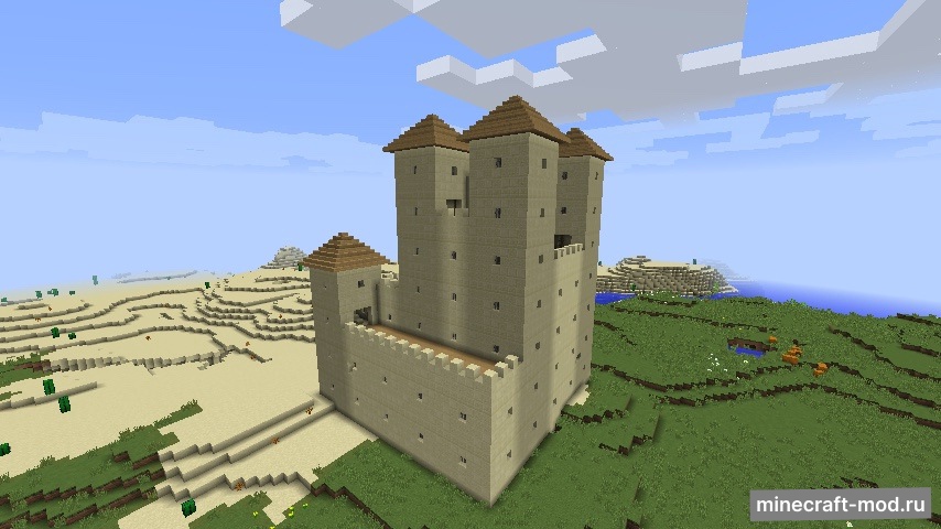 Мод Castle Dungeons для Minecraft 1.20, 1.19.4, 1.19.3,  ...