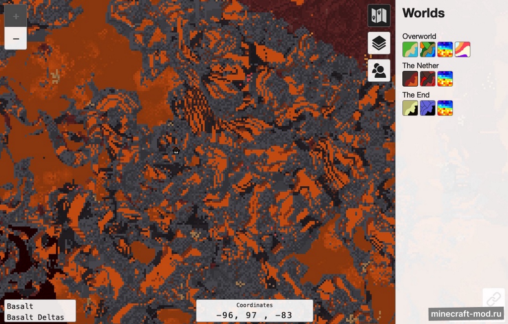 Мод Pl3xMap для Minecraft 1.21.1, 1.21, 1.20.6,  ...
