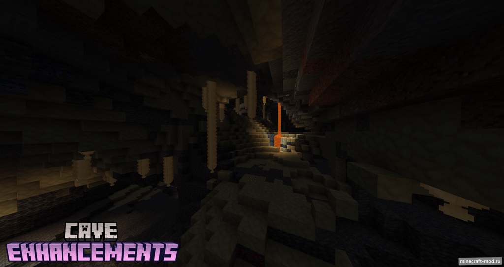 Мод Cave Enhancements для Minecraft 1.19.2, 1.18.2