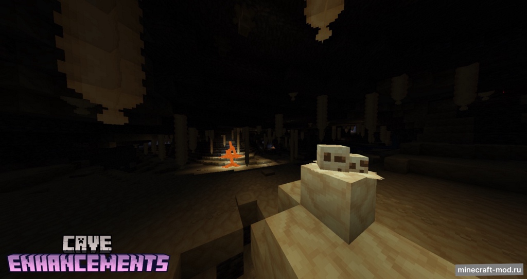 Мод Cave Enhancements для Minecraft 1.19.2, 1.18.2
